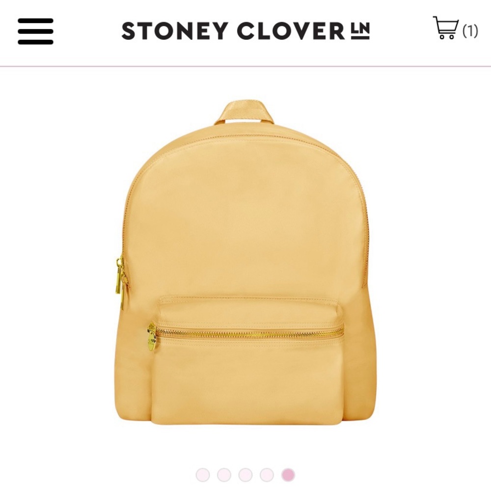 Stoney Clover Fall Nylon Backpack Pumpkin Spice